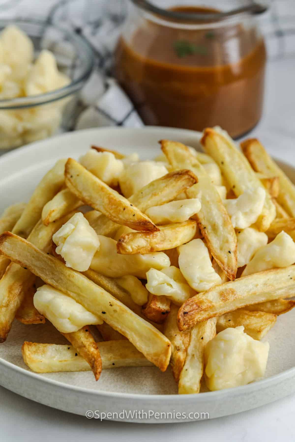 Poutine before adding gravy