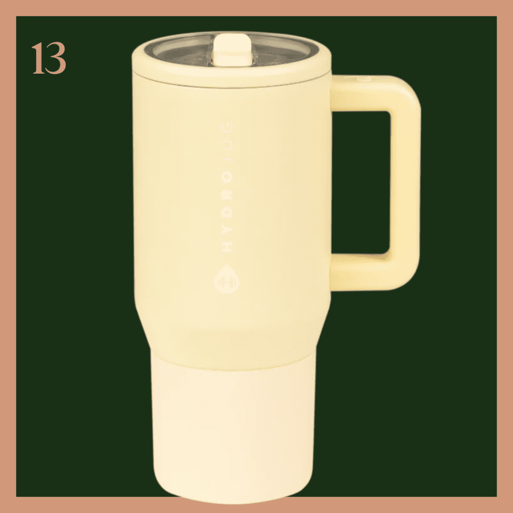 Butter yellow Hydrojug water bottle | Easter Basket Gift Guide